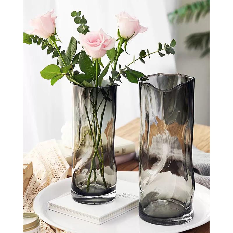 Vase, Glasvase, Heimdekoration, Ornamente, Blumenarrangement, Blumenvase