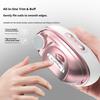 Smart Nail Clipper with LED Light USB Rechargeable Portable Electric Nail Grinder Ergonomic Design Automatic Nail Clipper