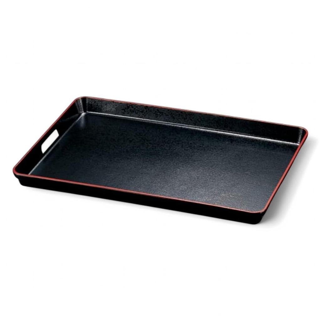 Made in Chic Black and SLC J-kitchens Placemat, Tray, Japan, Design, FRP, 2-foot Capacity, Red,