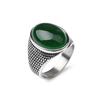 Men's/Women Many Gemstone Style 316LStainless Steel Onyx Scale Texture Rings Classic Fashion Trend Jewelry High Quality Product
