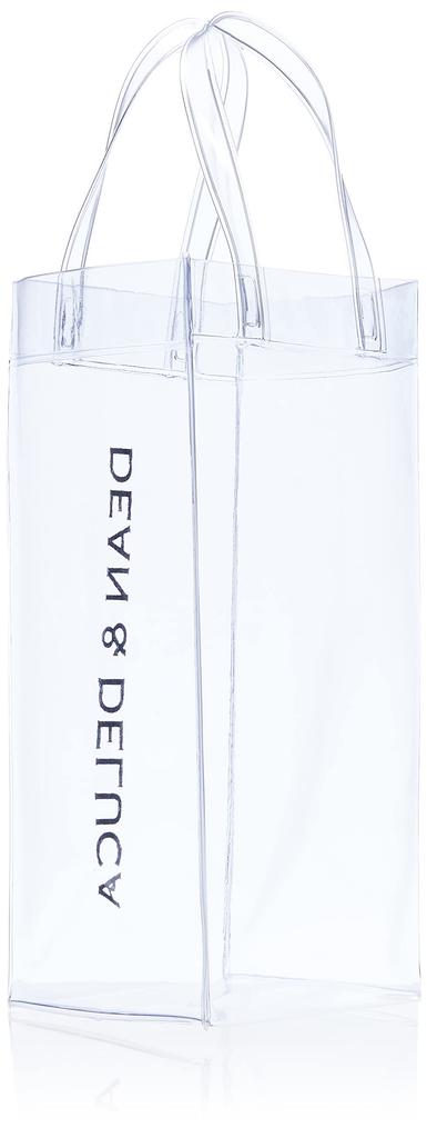 DEAN DELUCA Víno Ledový Jeden Průhledný 26 cm V x 12 cm Š x 10 cm H & Taška, Čirý, Velikost, Led,