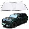 For Li Auto ONE 2029-2021 Silver Tape Car Front Windshield Sunshade Sun Protection Visor Sunshade Interior Accessories