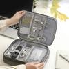 Multi-functional Large Capacity Waterproof Digital Electronic Organizer USB Data Line Charger Plug Headphone Travel Storage Bag