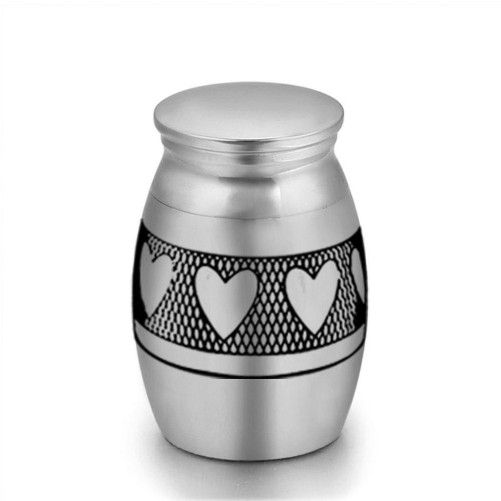 Aluminum Zinc Zinc Alloy Dog Cat Memorial Urn Mini Pet Cremation Urn  For Pets Small Animals Ashes