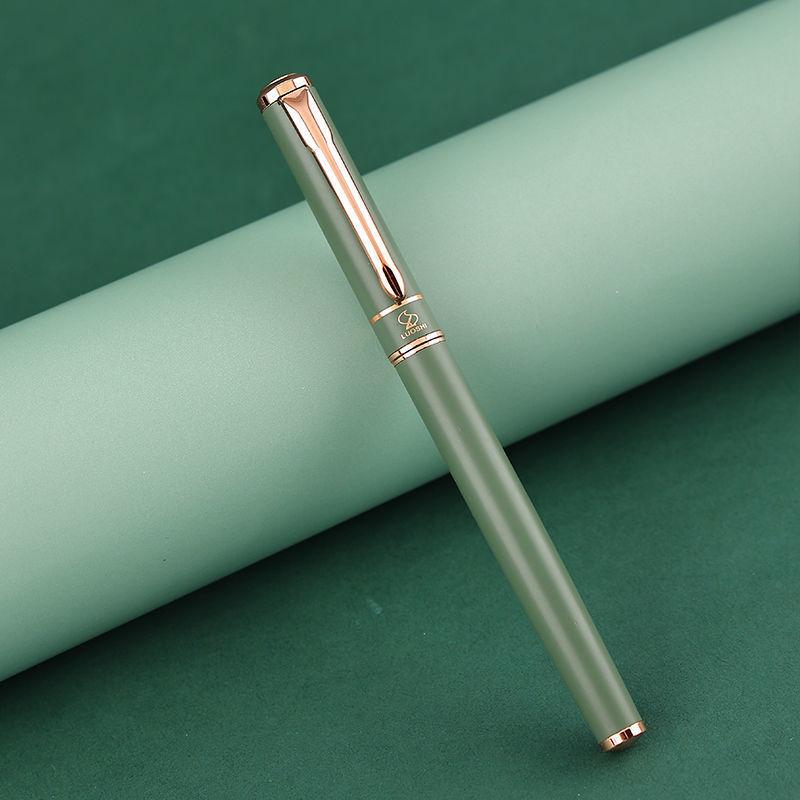 Roche Pen Gift Box With Lettering, Positive Posture, Special For Students, Replaceable Ink Bag, Iridium Pen Gift