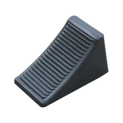 Rubber Triangle Wood Stopper Automobile Tire Holder Antiskid Stop Wheel Rubber Stopper
