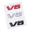 3D ABS Chrome Letters Car Fender Badge Sticker V12 V8 Emblem Logo For Mercedes Maybach S600 W222 S500 W140 CL600 M275 CLS63