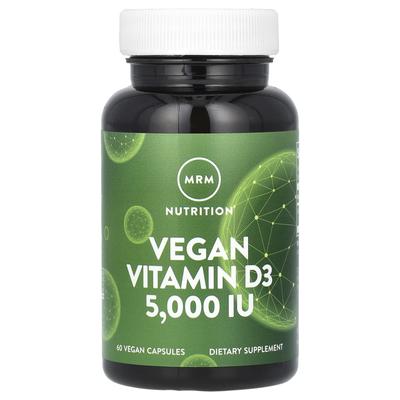 Pflanzliches Vitamin D3, 5.000 IE, 60 pflanzliche Kapseln