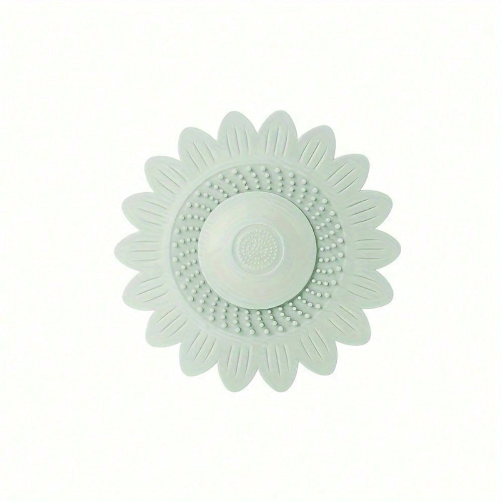 1pc Sewer Drain Cover Anti-Odor Device, Toilet Bathroom Hair Filter, Bathroom Sink Drain Hair Catcher