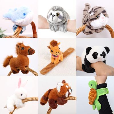 Snap Ring Bracelet Plush Toy Doll Birthday Gift Girl Animal Doll Cute Little Doll
