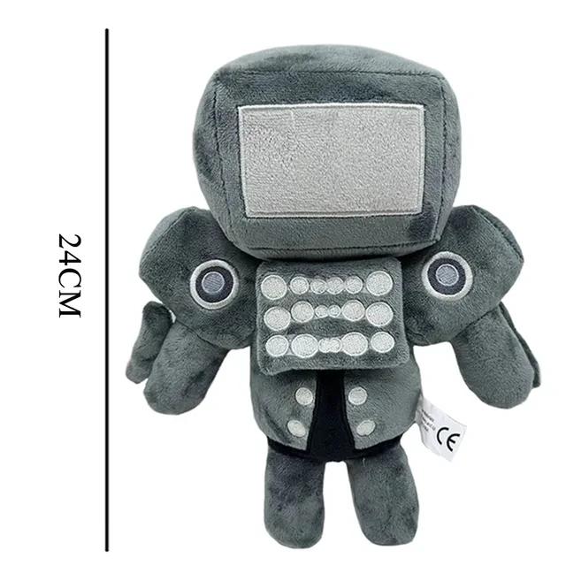 Toilet Titans Drill Man Upgrade TV Man Woman Cameraman  Clock Speaker Man Plush Stuffed Doll Soft Toy