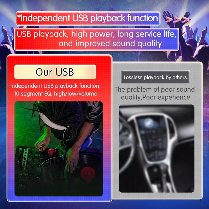 Android-Navigation 4*50W Autoradio DSP-Verstärker Verlustfreie modifizierte Lautsprecher Android Universal Wired Car Sound Upgrade Audiosignalprozessor