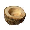 New Pillar Design Tealight Candlestick Wooden Candle Holder   Flower Pot Home Garden Decoration