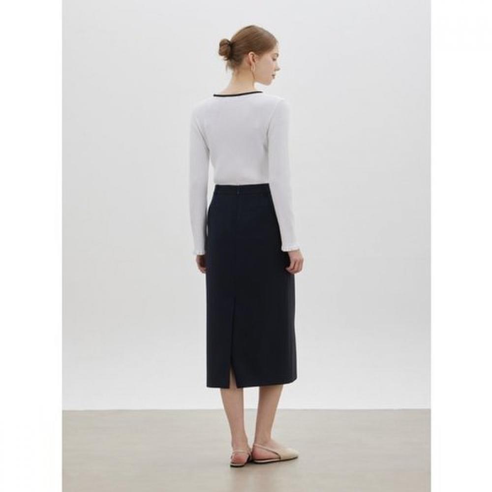 Cc Collect Piping Rib Knit Pullover  C261ksk001 