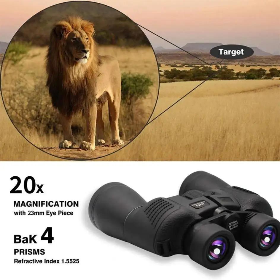 HD Dalekohled teleskop Vodotěsný Hranol Bak4 Čočka FMC Pro Kempování Venkovní Cestování