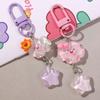 Star Starry Clouds Keychain Korean Style  Cute   Student
