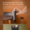 Circle Joy Şarj Edilebilir Elektrikli Süt Köpürtücü Braketi Çırpma Çırpıcı Köpük Makinesi Kahve, Cappuccino, Latte, Sıcak Çikolata, Mini İçecek Mikseri