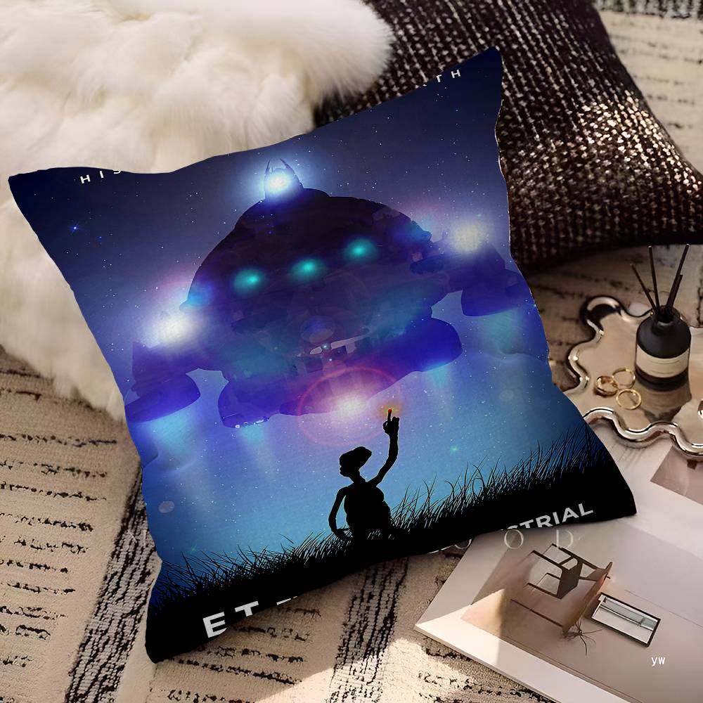 Movie E.T. The Extra-Terrestrial Personalized picture text home decorative pillows Household Gifts 45x45cm