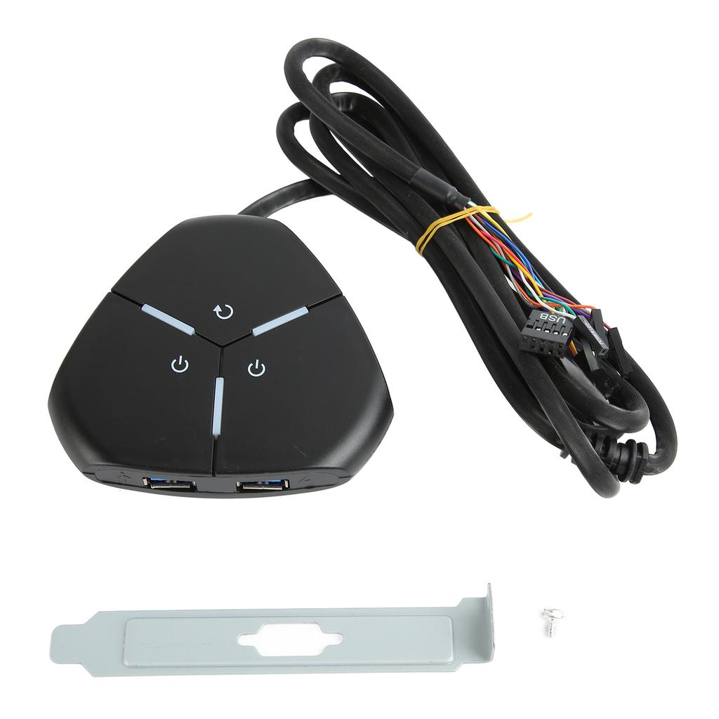 Desktop Computer Power Switch Dual Power Switch Desktop Computer Switch Button for Desktop