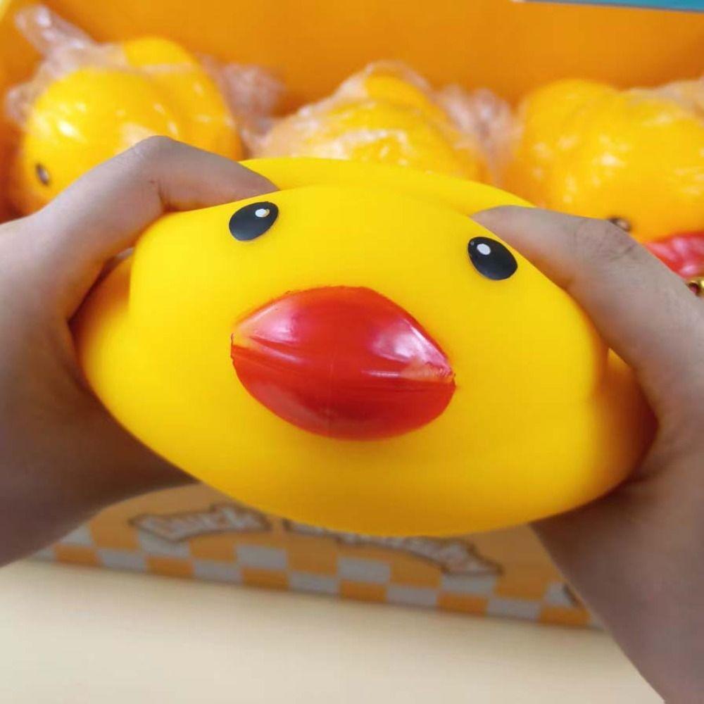 Animals Squishy Duck Soft Texture Sensory Stress Toy Novelty Duck Pinch Toy Children Gifts