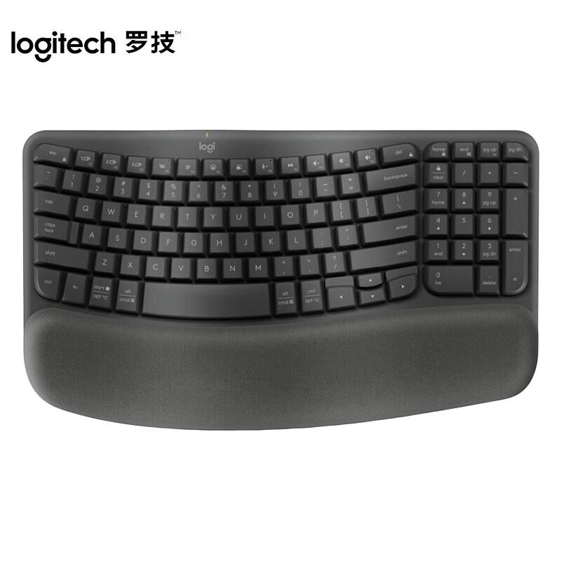 Logitech Wave Keys Ergonomic Wireless Keyboard