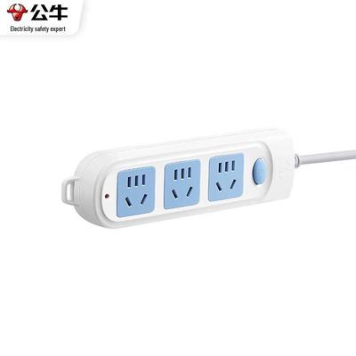 GN-606A 3-Outlet Power Strip with Switch, 3m Cable