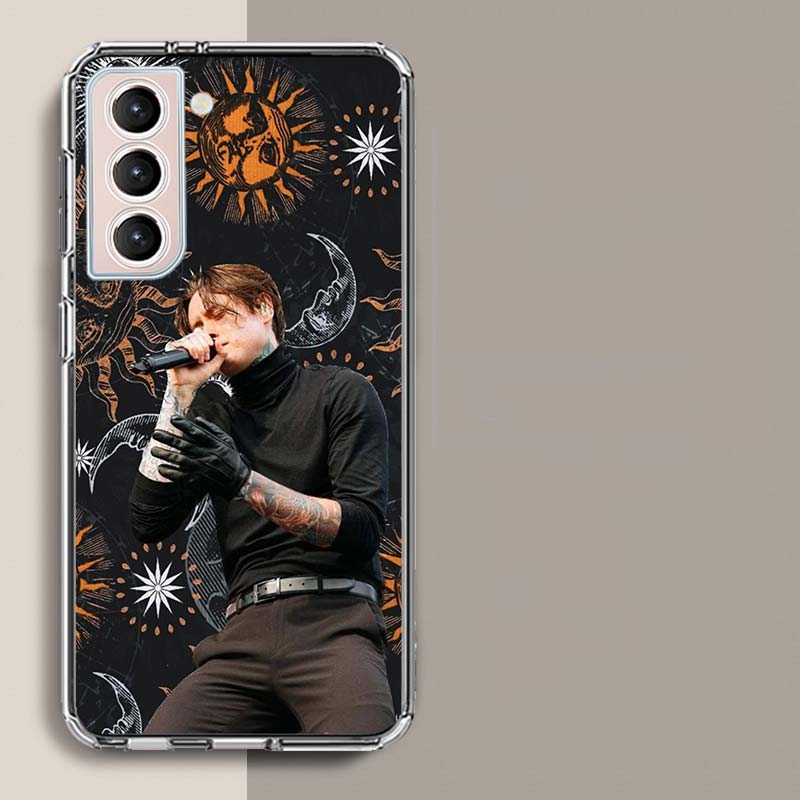 Band B-Bad Omens Handyhülle Für Samsung Galaxy S25 Edge S24 S23 FE S21 S20 S10 Plus S22 S26 Ultra Hülle Klare Hüllen TPU Capa S