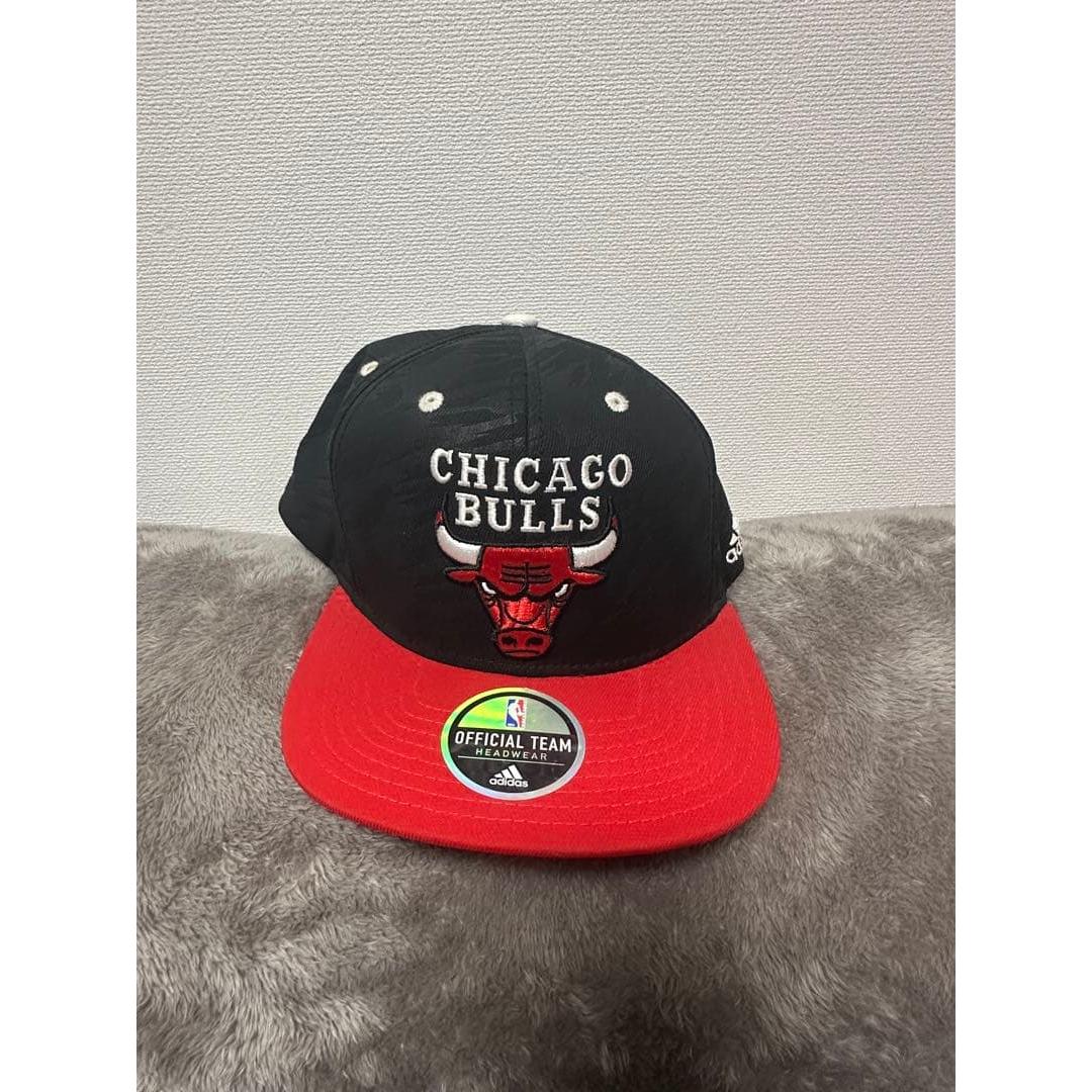 Used Chicago Bulls adidas cap black/red