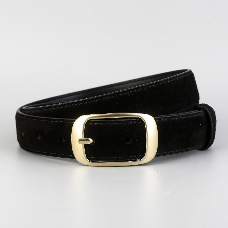 Classic Genuine Leather Waist Belt For Women With Pin Closure For Jeans And Formal Use