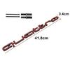 1Pc Quattro Emblem 3D ABS Car Front Grille Emblem For A3 A4 A5 A6 A6L A7 A8 Q3 Q5 Q7 S3 S4 S5 RS3 RS4 RS6 Badge Accessories