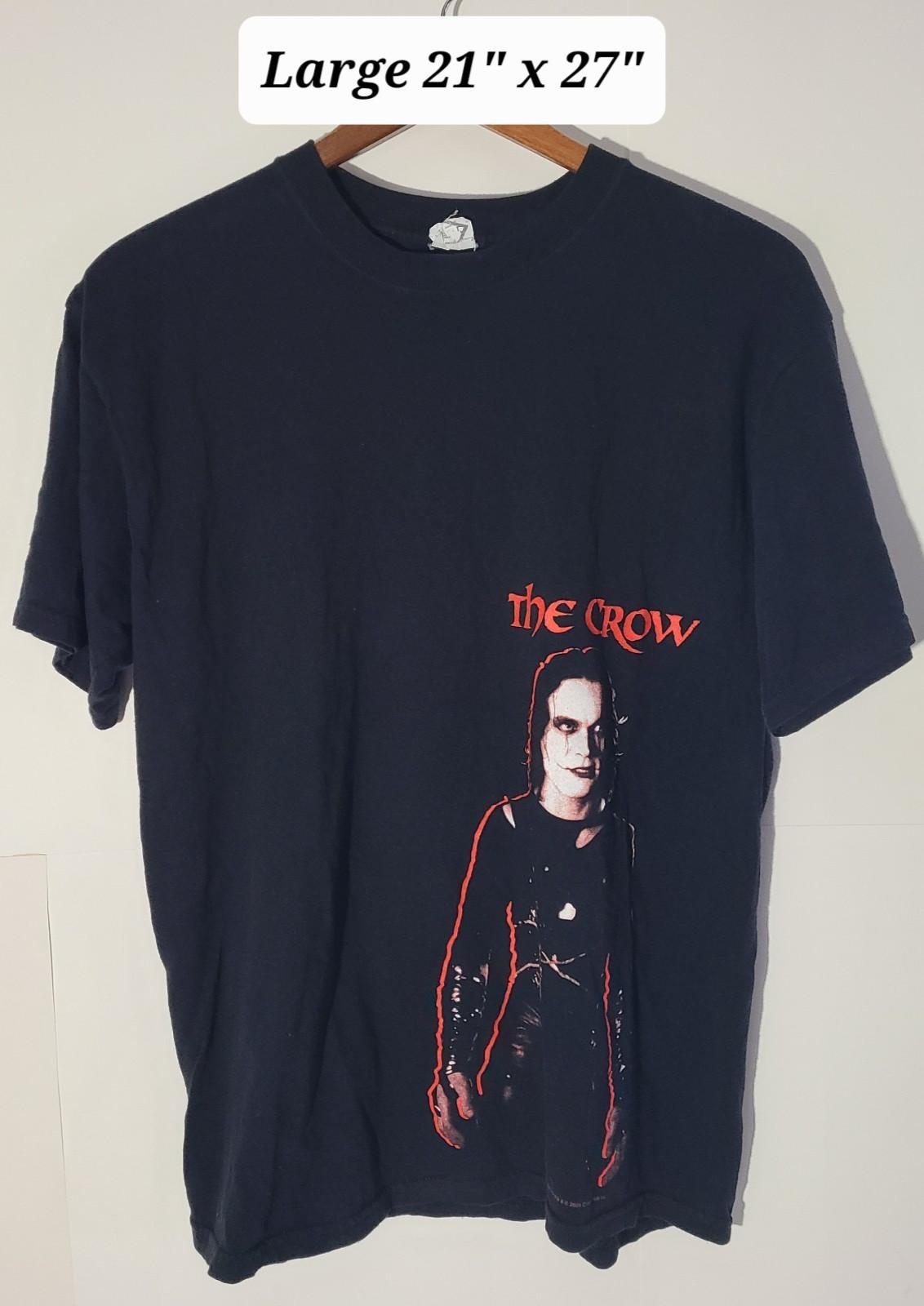 2006 The Crow Killer of Killers Promo Black Large Shirt Officially Licensed Unisex T-Shirt XL