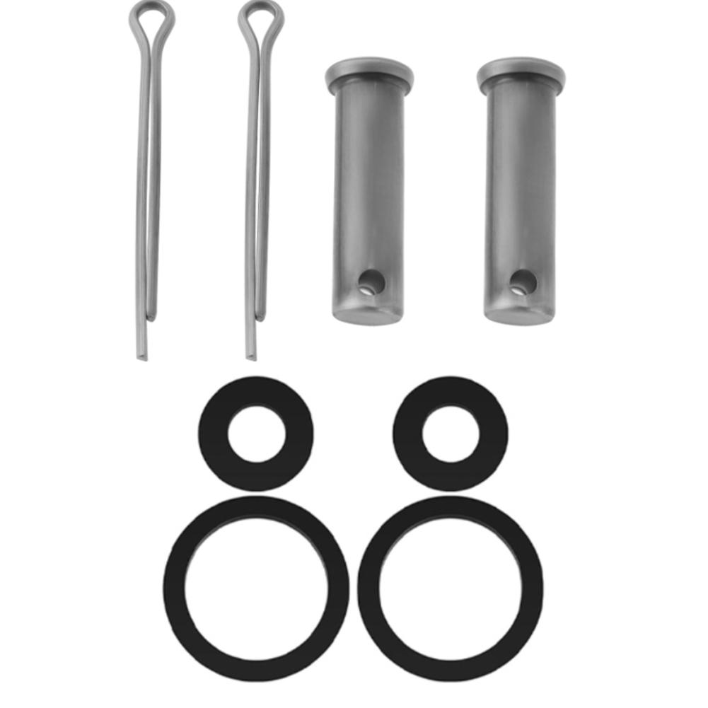 

11x40mm Split Pins with Clips and Washers for 75 Model Hand Pumps 2 Sets for Secure Fastening and Stable Pump Operation Short