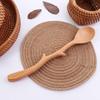 Handle Natural Wood Tableware Cooking Mixing Wooden Spoon Soup Spoon Kitchen Utensil Stirring Spoon