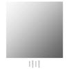 Vidaxl Wall Mirror, 50 X 50 Cm, Square, Glass