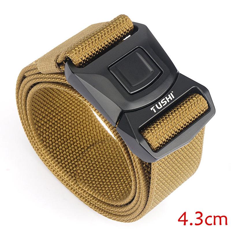 

Tactical Belt Sports Men s Belt Quick Nylon Buckle Release Tooling Outdoor Fashion Men s Belt 125cm