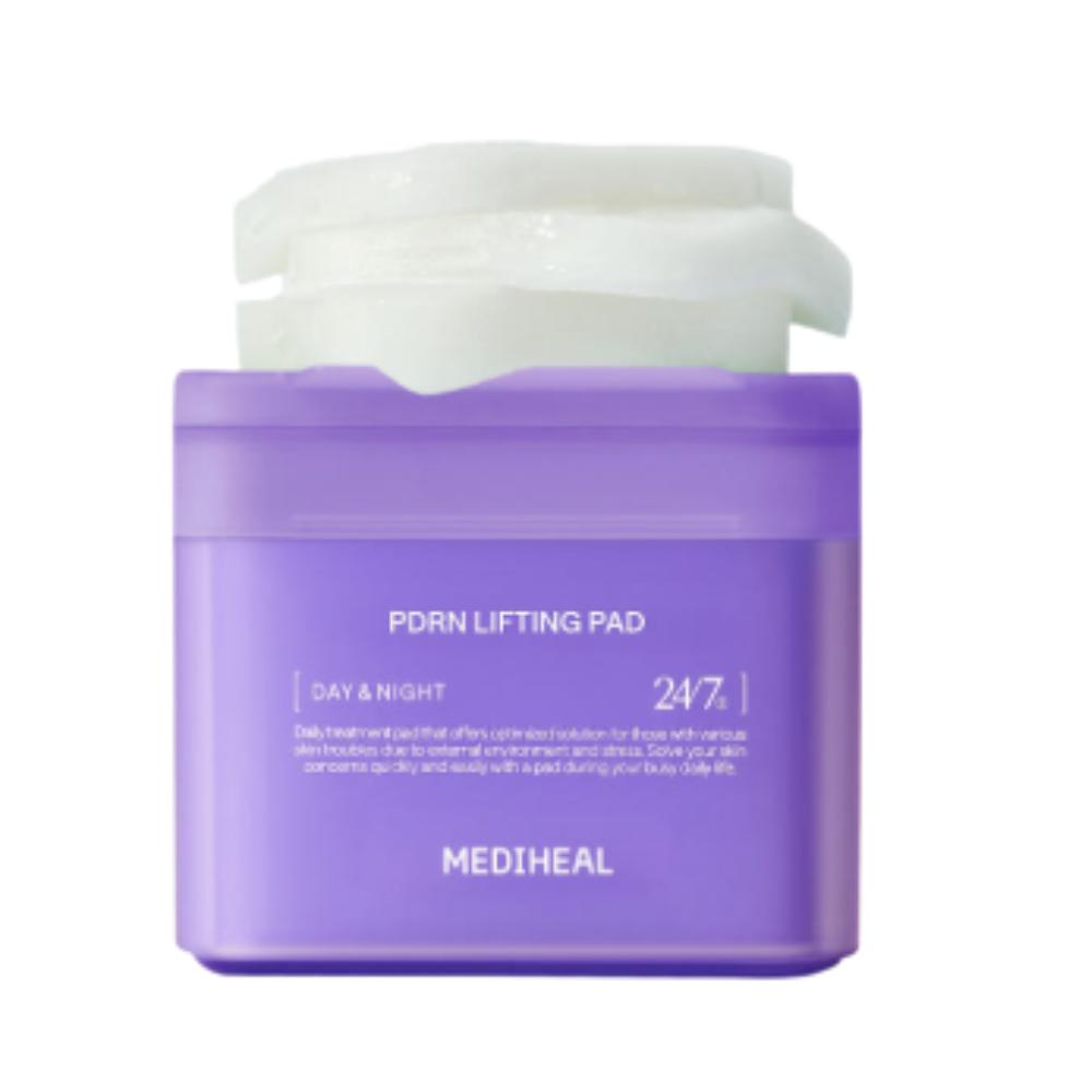 

Mediheal PDRN Pore Elasticity Pad 100-Pack Rose PDRN Hydrating & Firming Facial Pads