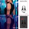 UV Reactive Water Transfer Temporary Tattoos Glow-in-the-Dark for Night Parties Sexy Style for Face Body Application Paper