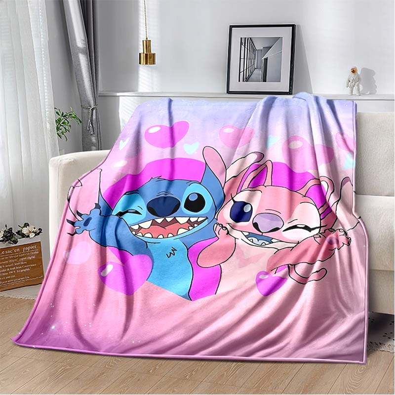 3D Classic Cartoon Blanket Theme Flannel Blanket for Couch Bed Living Room Sofa, Decorative Pattern Super Soft Cozy, Great Gifts