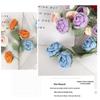 Hand-Knitted Multi-Headed Wool Rose - Qixi Festival Creative Gift Simulation for Birthdays