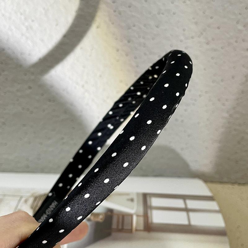 French Elegance Black Series Pearl Headband with Teeth - Autumn/Winter Collection