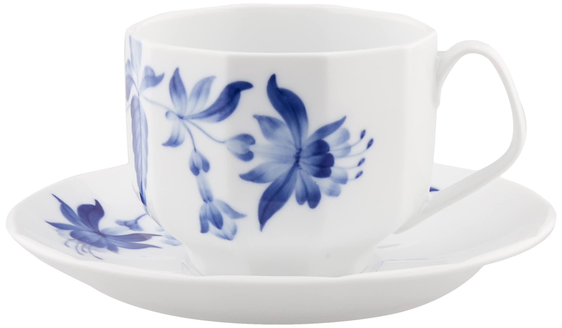 

[Официально импортировано] Чашка и блюдце Royal Copenhagen Blomst, 220 мл, Фуксия, Свадебный подарок, 1025330