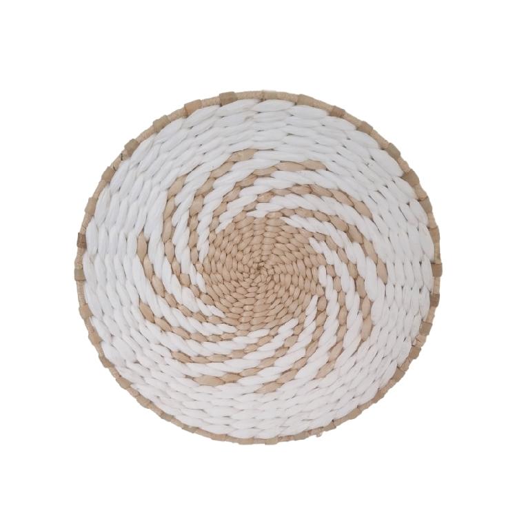 Wall Basket Decor Handmade Woven Wall Decoration Hanging Baskets Rattan Basket