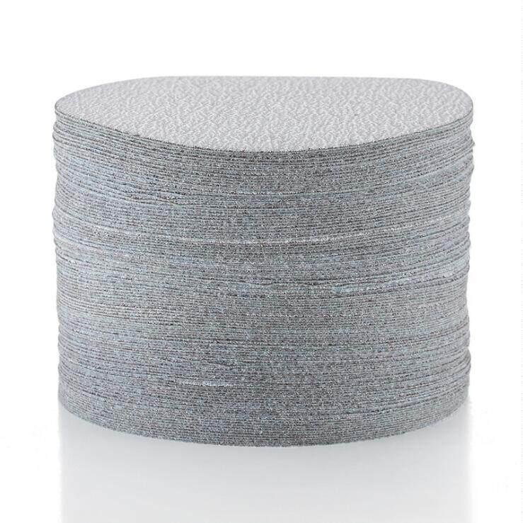 

Taurus 5-Inch White Flocking Sandpaper Discs for Car Paint and Furniture Polishing