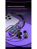 Ultra-Long Battery Life Bluetooth Neckband Headphones: High-Quality Sound, Dual-Mode, Universal for Live Streaming & Sports.
