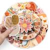50 Bohemian Graffiti Style Waterproof Stickers for Skateboards, Phones, and Suitcases