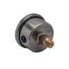 0-100 Psi Small Oil Pressure Gauge Fuel Gauge Universal 1/8 NPT Oil Fuel Pressure Gauge Liquid Filled Polished Case