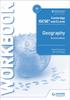 The Cambridge IGCSE and O Level Geography Workbook 2nd Edition Book