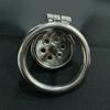 Stainless Steel Flat Ring Cage Lock for Man