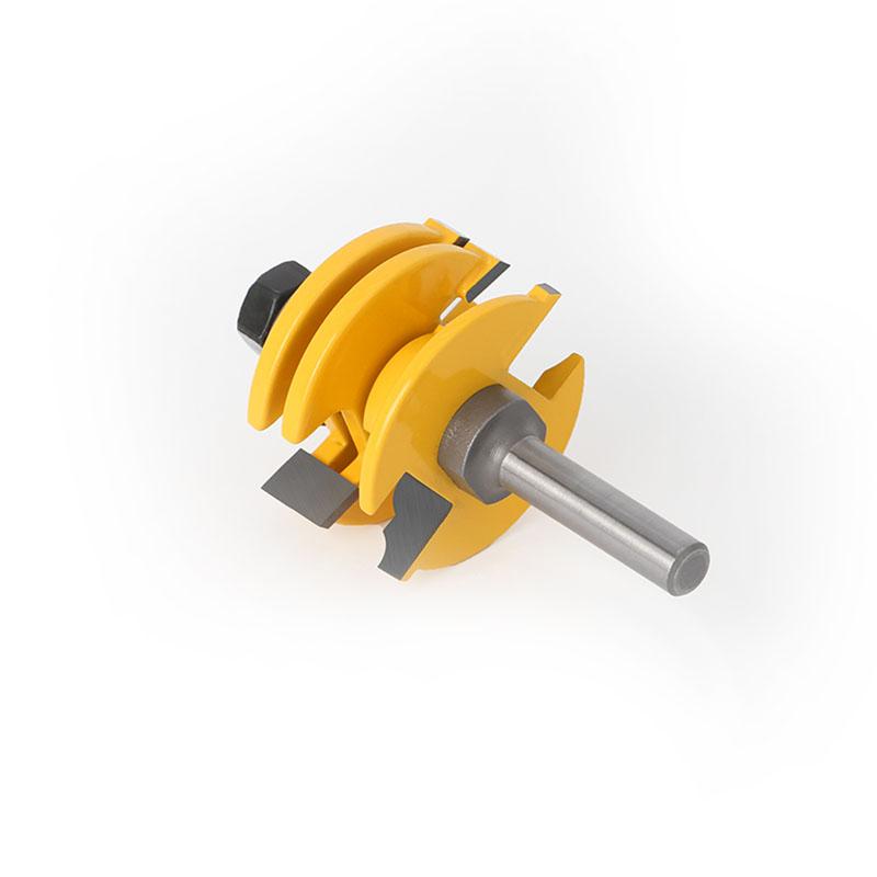 1Pc 8mm 12mm 1/2inch Shank Glass Door Rail & Stile Reversible Router Bit Wood Cutting Tool Woodworking Router Bits