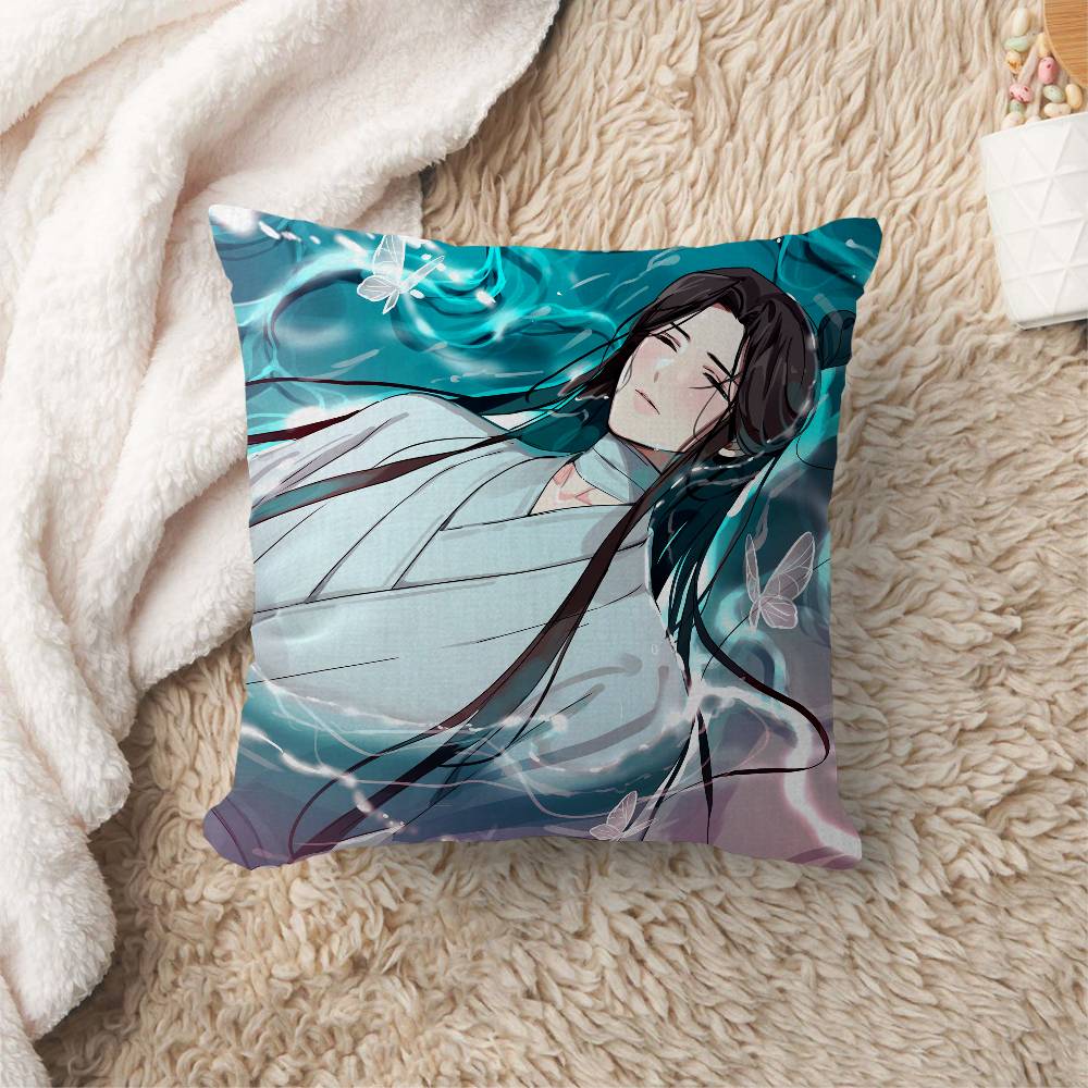 Tian Guan Ci Fu Cushion Cover Pillowcase Upholstery Sofa Throw Pillow Home Decor Pillowcas